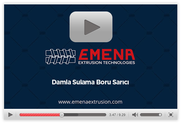 Damla Sulama Boru Sarıcı